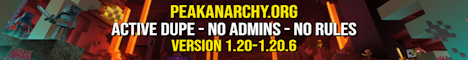 Peak Anarchy - Minecraft Server