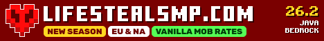 LifeSteal SMP - Minecraft Server