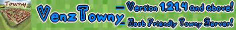 VenzTowny - Minecraft Server