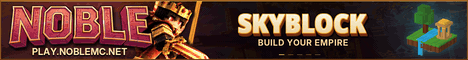 Noble Skyblock - Minecraft Server