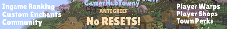 GamerHub Towny - Minecraft Server