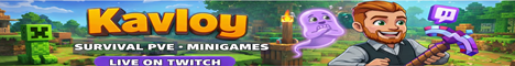 Kavloy Survival en Minigames - Minecraft Server