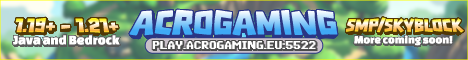 Acrogaming - Minecraft Server