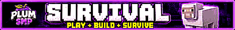 PlumSMP | Need Staff | #1 MC Server - Minecraft Server