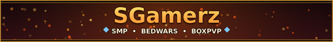 SGamerz - Minecraft Server