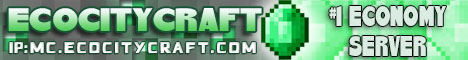 EcoCityCraft Economy Servers - Minecraft Server