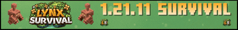 Lynx Survival - Minecraft Server