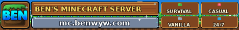 Ben’s Minecraft Server - Minecraft Server