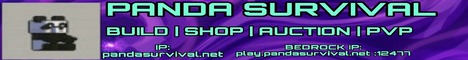 Panda Survival - Minecraft Server
