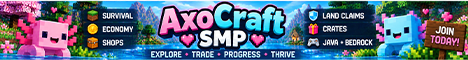 AxoCraft SMP - Minecraft Server