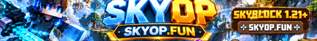 SkyBlock Op - Minecraft Server