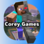CoreyGames.net | Java or Bedrock | Voice Chat Logo