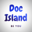 Doc Island Minecraft Logo
