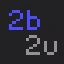 2b2u | Anarchy Minecraft Logo